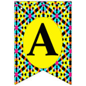 Happy Birthday Bunting Flags Banner Personaliseren (Derde vlag)
