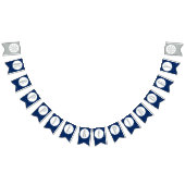 Happy Birthday Bunting Flags - Jongen 1st Birthday Vlaggetjes (Alle)