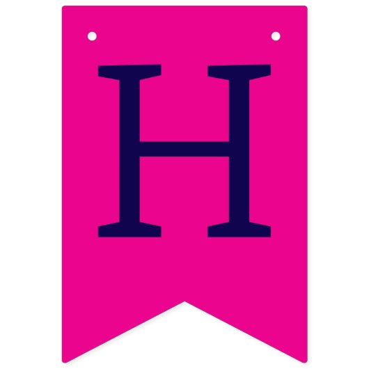 Happy Birthday Bunting Flags Vlaggetjes (Tweede vlag)