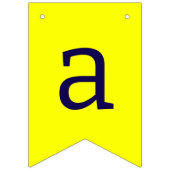 Happy Birthday Bunting Flags Vlaggetjes (Derde vlag)