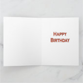 Happy Birthday Butterflies Kaart (Binnen)