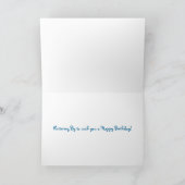 Happy Birthday Butterfly Garden Kaart (Binnen)