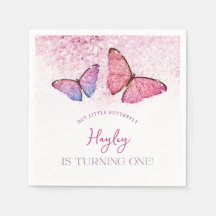 Happy Birthday Butterfly Girl 1e verjaardag