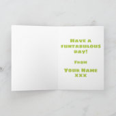 Happy Birthday Cactus Feestdagen Kaart (Binnen)