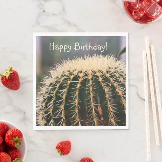 Happy Birthday Cactus Servet (Insitu)