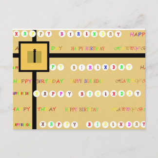 Happy Birthday Cadeau Kaart