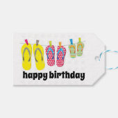 HAPPY BIRTHDAY CADEAU LABEL CADEAULABEL (Voorkant (Horizontaal))