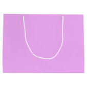 Happy Birthday-cadeau voor haar eenvoudige script Groot Cadeauzakje (Achterkant)