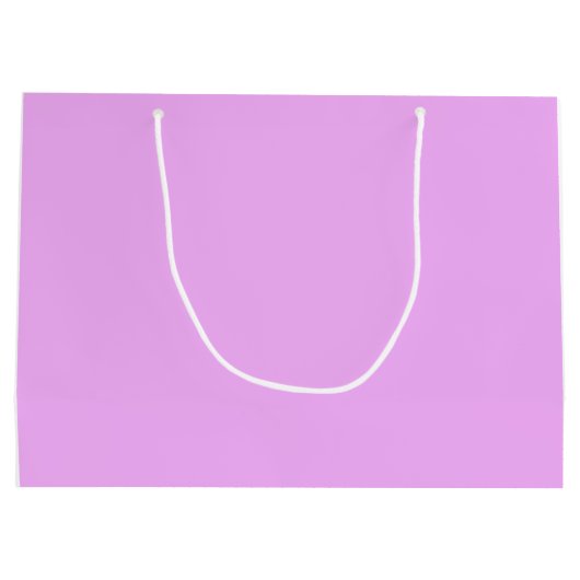 Happy Birthday-cadeau voor haar eenvoudige script Groot Cadeauzakje (Achterkant)