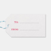 Happy Birthday Cadeaulabel (Achterkant Horizontaal)