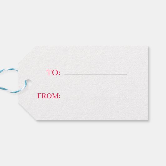 Happy Birthday Cadeaulabel (Achterkant Horizontaal)