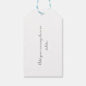 Happy Birthday Cadeaulabel (Achterkant)