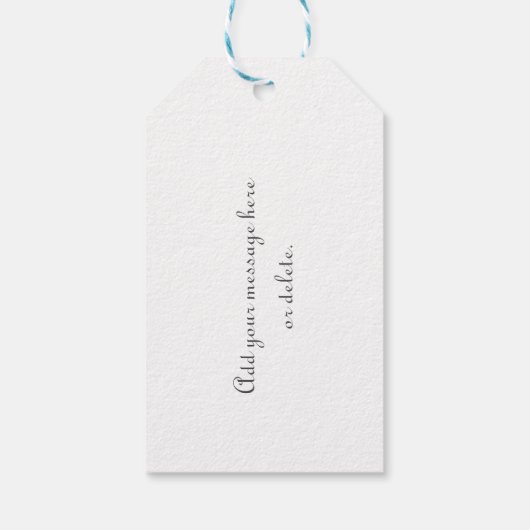 Happy Birthday Cadeaulabel (Achterkant)