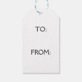 Happy Birthday Cadeaulabel (Achterkant)