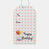 Happy Birthday Cadeaulabel (Achterkant)