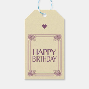 Happy Birthday Cadeaulabel