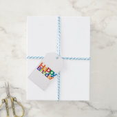 Happy Birthday Cadeaulabel (Met Touw)