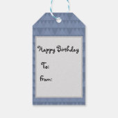 Happy Birthday Cadeaulabel (Achterkant)