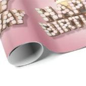 Happy Birthday Cadeaupapier (Rol Hoek)
