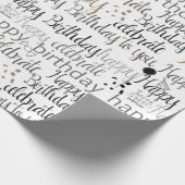 Happy Birthday Cadeaupapier (Hoek)