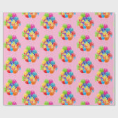 Happy Birthday Cadeaupapier (Vlak)