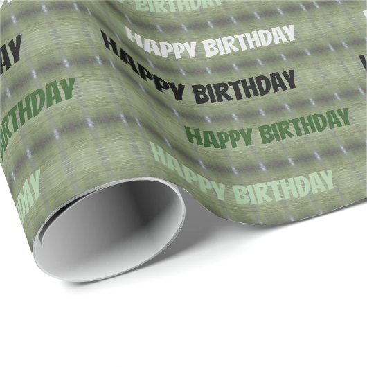 Happy Birthday Cadeaupapier (Rol Hoek)