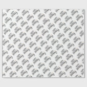 Happy Birthday Cadeaupapier (Vlak)