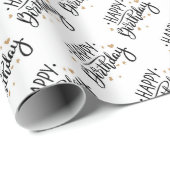 Happy Birthday Cadeaupapier (Rol Hoek)