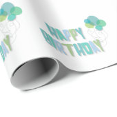 Happy Birthday Cadeaupapier (Rol Hoek)