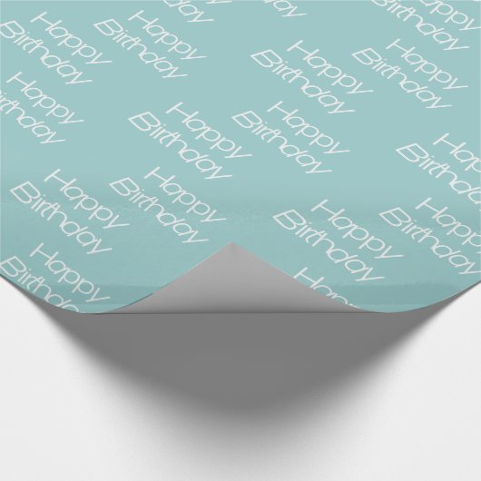 Happy Birthday Cadeaupapier (Hoek)