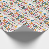 Happy Birthday Cadeaupapier (Hoek)