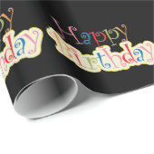 Happy Birthday Cadeaupapier (Rol Hoek)