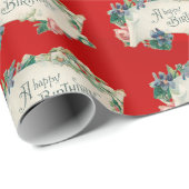 Happy Birthday Cadeaupapier (Rol Hoek)