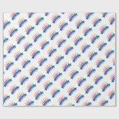 Happy Birthday Cadeaupapier (Vlak)