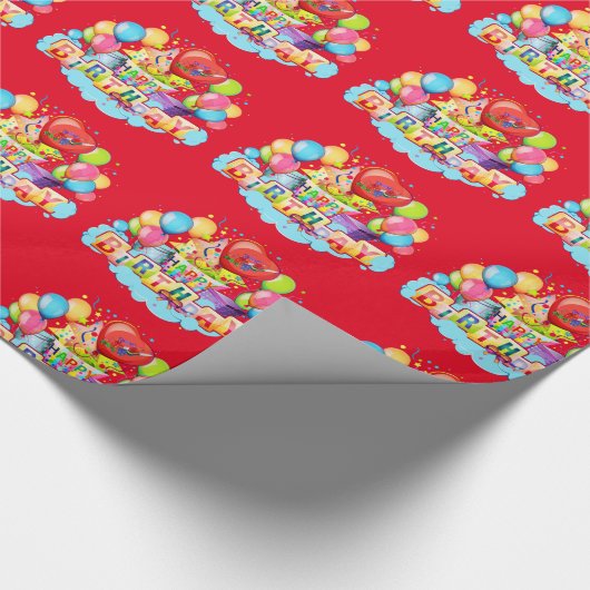 Happy Birthday Cadeaupapier (Hoek)