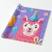 Happy Birthday Cadeaupapier (Uitgerold)