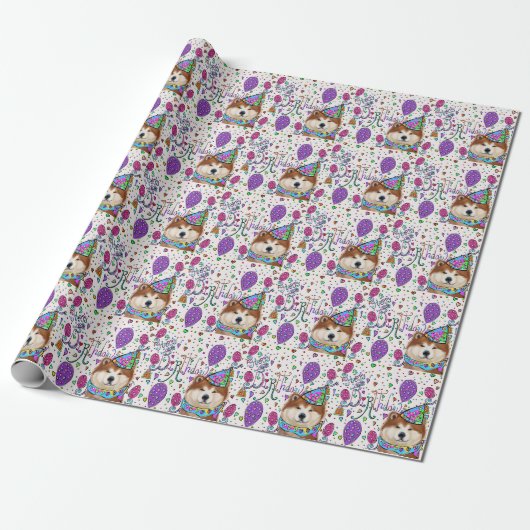 HAPPY BIRTHDAY CADEAUPAPIER (Uitgerold)