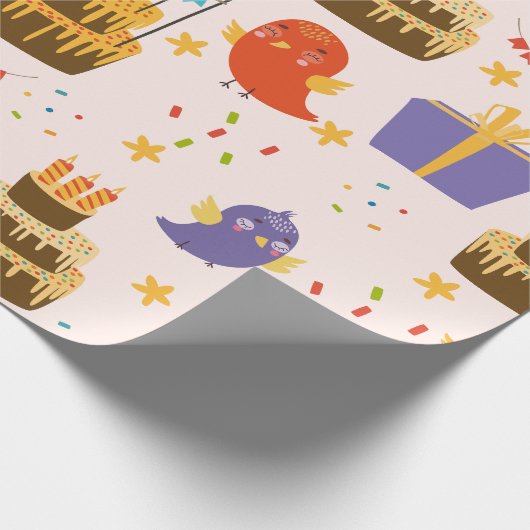 HAPPY BIRTHDAY CADEAUPAPIER (Hoek)