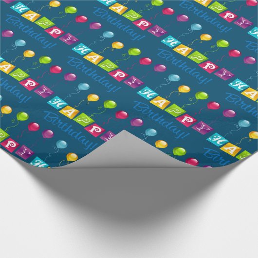 Happy Birthday Cadeaupapier (Hoek)