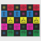 Happy Birthday Cadeaupapier (Vlak)