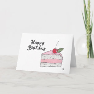 Happy Birthday Cake 2 - Kaart