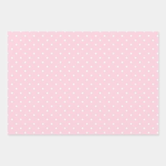 Happy Birthday Cake Candle en Spotty Pattern Inpakpapier Vel (Voorkant 3)