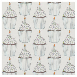 Happy Birthday Cake Cupcake Sprinkles Celebration Stof