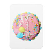 Happy Birthday Cake Flexi Magnet Magneet (Verticaal)
