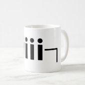 Happy Birthday [ Cake ] Japanse moticon Koffiemok (Voorkant rechts)