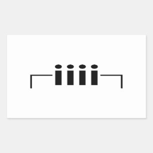 Happy Birthday [ Cake ] Japanse moticon Rechthoekige Sticker