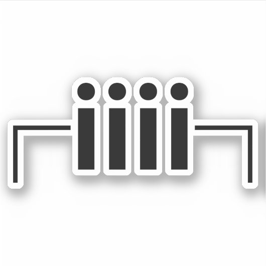 Happy Birthday [ Cake ] Japanse moticon Sticker (Voorkant)