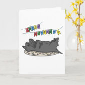 Happy Birthday Cake Kaart (Gele Bloem)