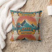 Happy Birthday Cake Kussen (Deken)