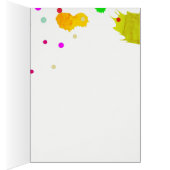 Happy Birthday Cake Lady en ballonnen (Binnen (Rechts))